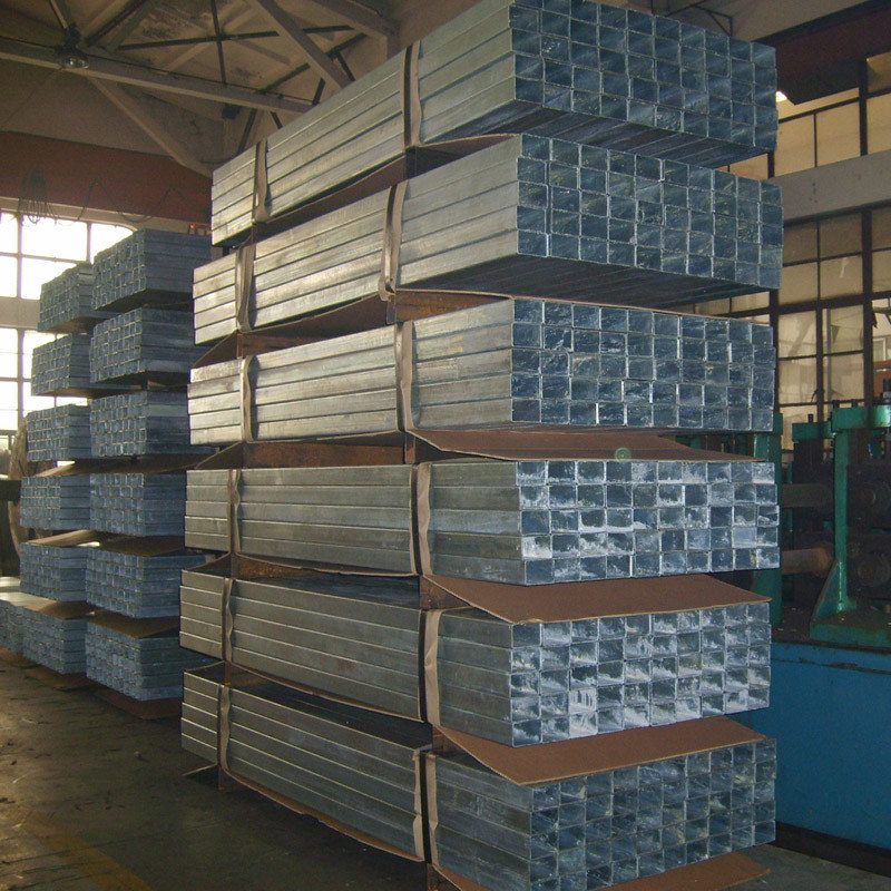 High Strength Rectangular Structural Steel Tubing , Custom Galvanized