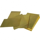 Width 1500mm Copper Plate Sheet Gold Color ASTM DIN EN Standard
