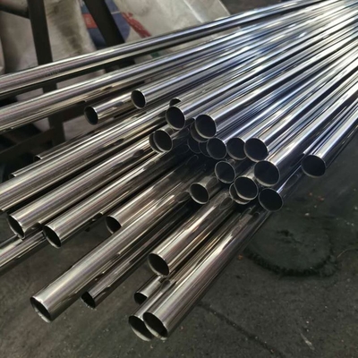 304 316 Grade Stainless Steel Round Pipe Length 6m Seamless Welded Pipe