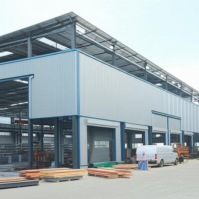 Expandable Mobile Steel Structure Building Customized for Industrial Workshops