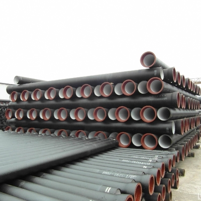 ISO 2531 Ductile Cast Iron Pipes K7 K9 DN40 - DN2600 For Water Systerm