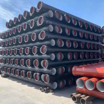 ISO 2531 Ductile Cast Iron Pipes K7 K9 DN40 - DN2600 For Water Systerm