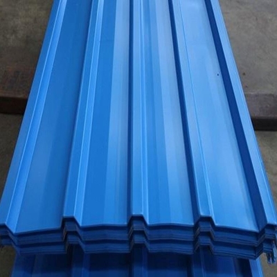 SGCH Color Coated Corrugated Sheets PE Coated galvanised steel roofing sheets