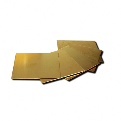 CuZn30 CuZn35 Copper Plate Sheet H65 H60 H62 2mm Brass Plate