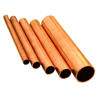 Insulated Copper Pipe Tube 99.99% Cu 0.2mm - 120mm Wall Thickness
