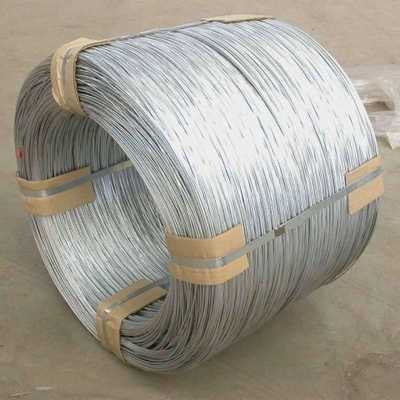 BWG5 Galvanized Steel Wire Rod High Tensile Strength 550mpa