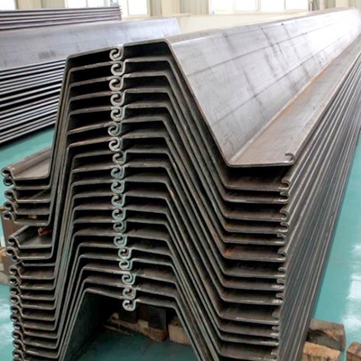 Q235 Q345 Q345b Structural Steel Profiles Type U Hot Rolled Sy295 Steel Sheet Piles