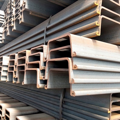 Hot Rolled Sy295 Structural Steel Profiles Q235 Q345 Q345b Larssen Sheet Piles