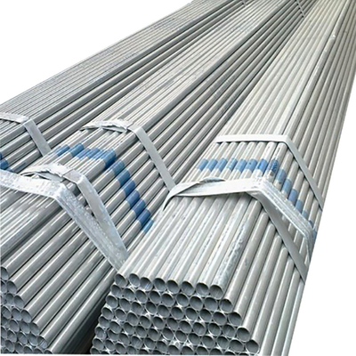 Zero Spangle Galvanized Steel Pipe Hot Rolled Based For Construction