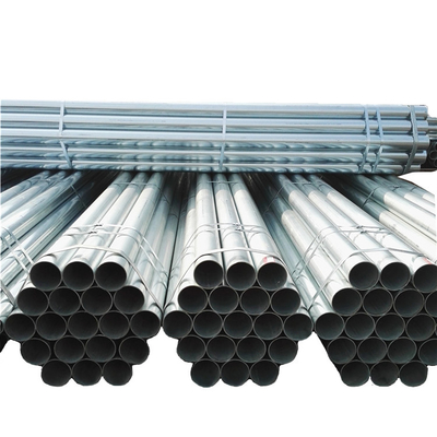 Hot Dip Galvanized Steel Pipe Mid Hard 20mm - 406mm OD A53 A106 Grade