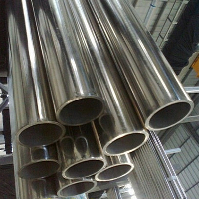 304 316 Grade Stainless Steel Round Pipe Length 6m Seamless Welded Pipe